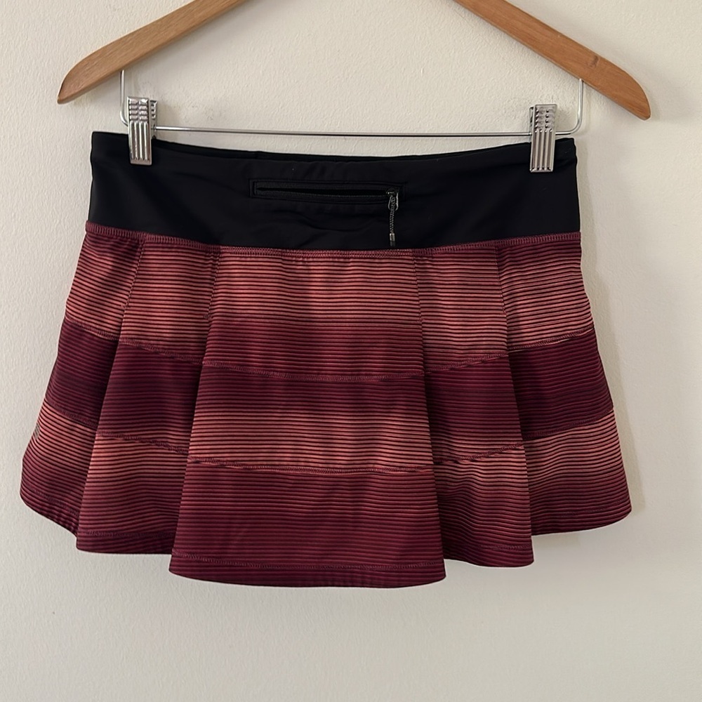 Lululemon Women's Pace Rival Skirt II Simply Radiant Pink Paradise Size 6